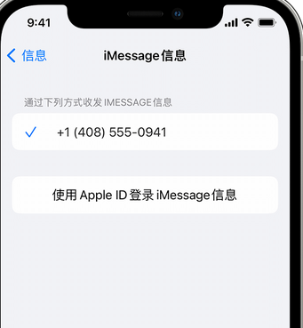 西秀apple维修iPhone上无法正常发送iMessage信息