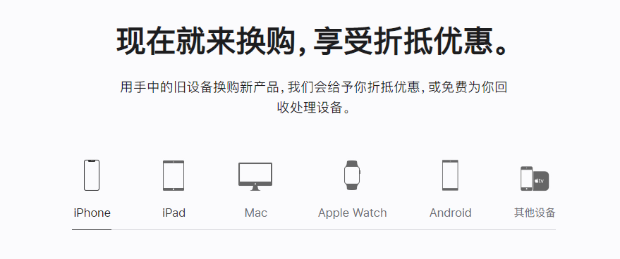 西秀苹果手机维修分享iPhone以旧换新的去处 