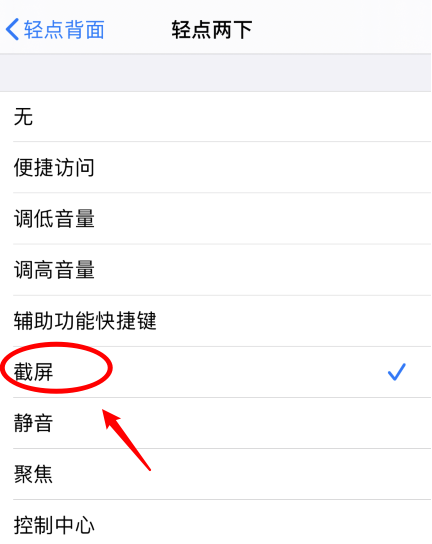 西秀苹果手机维修分享iPhone12如何启用双击截屏 